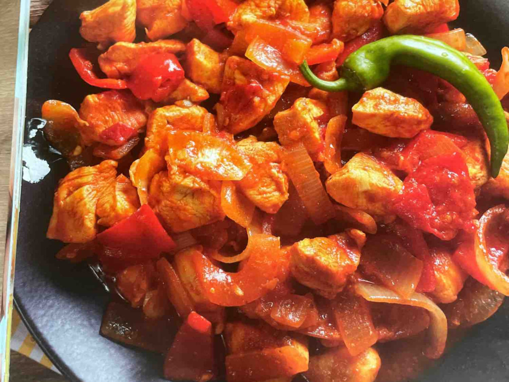 Curry huhn mit. geschmorten Tomaten, fest von Steffizwilinge | Hochgeladen von: Steffizwilinge