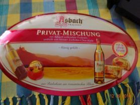 Asbach Selection mit 70% Zartbitterschokolade, Likörpralinen | Hochgeladen von: reg.