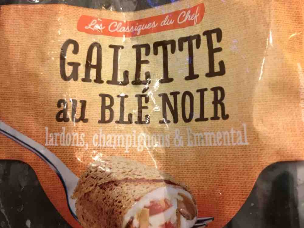 Galette au Blé Noir, Lardons, Champignons& Emmentaler von Uw | Hochgeladen von: Uwe60KA