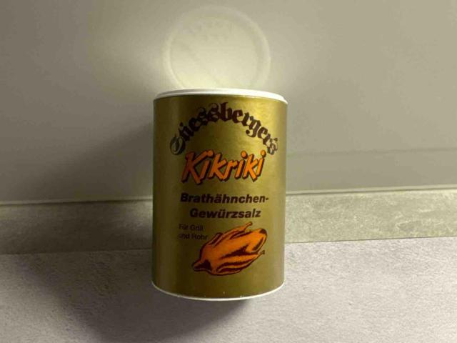 Brathähnchen-Gewürzsalz, Kikriki von Alperdos | Hochgeladen von: Alperdos