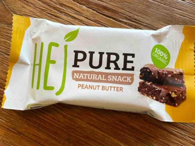 HEJ pure natural snack peanut butter, peanut butter by NilsNew | Hochgeladen von: NilsNew