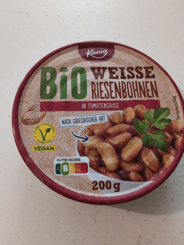 Bio Weisse Riesenbohnen, In Tomatensauce  nach griechischer von  | Hochgeladen von: Bauchfett918