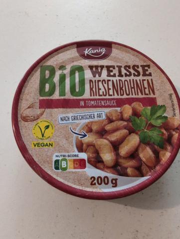 Bio Weisse Riesenbohnen, In Tomatensauce  nach griechischer von  | Hochgeladen von: Bauchfett918