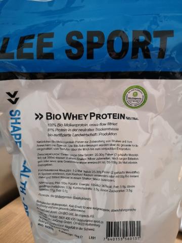 Bio Whey Protein, neutral, 100% Bio Molkeprotein von scout.bossh | Hochgeladen von: scout.bosshard