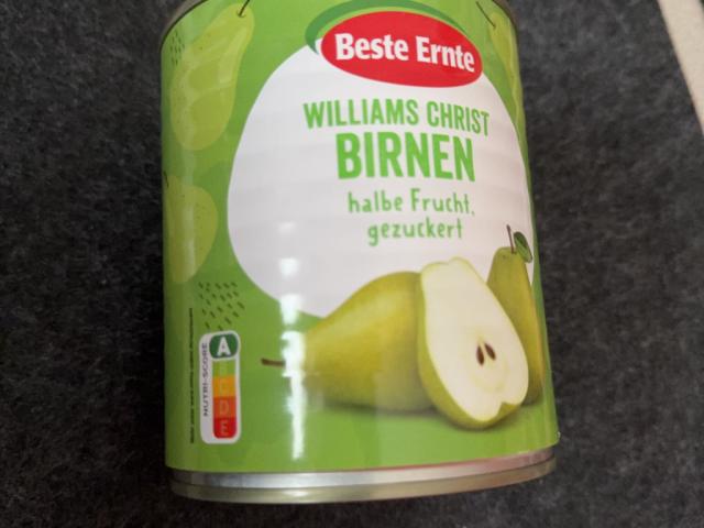 Williams Christ Birnen, halbe Frucht gezuckert von Hardl | Hochgeladen von: Hardl