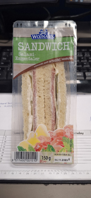 Salami-Emmentaler Sandwich von Krauskowski | Hochgeladen von: Krauskowski