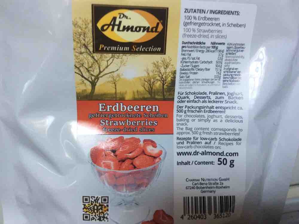 Erdbeeren, gefriergetrocknete Scheiben  von zwergieelke | Hochgeladen von: zwergieelke