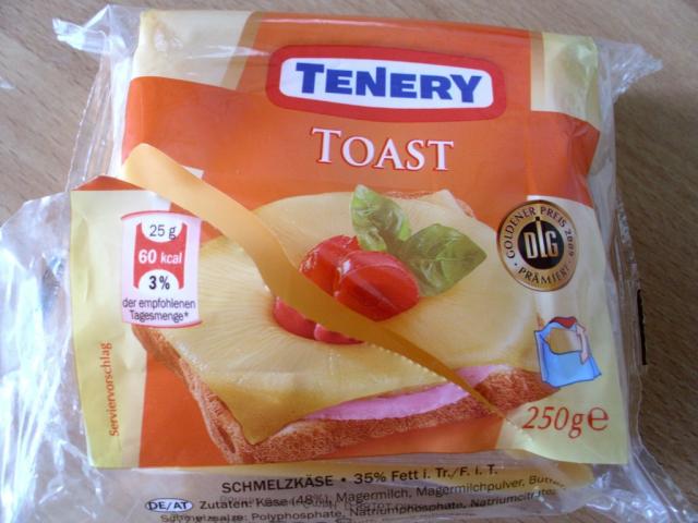 Tenery Toast Schmelzkäsescheiben | Hochgeladen von: diekleineolga