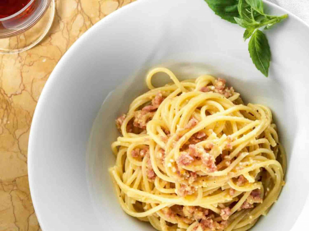 Selbstgemacht, Spaghetti Carbonara, selbstgemacht Kalorien - Pasta - Fddb