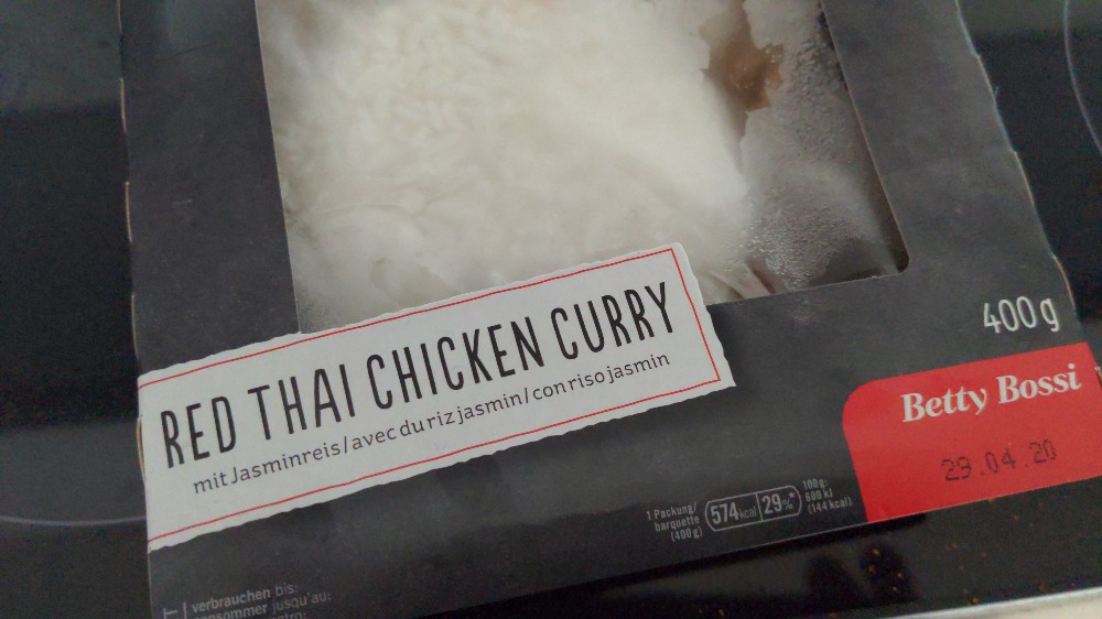 Red Thai Chicken Curry, mit Jasminreis von Xerxes74 | Hochgeladen von: Xerxes74