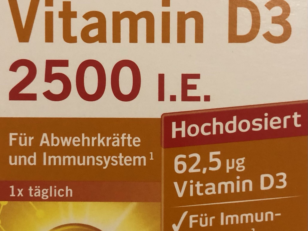 Vitamin D3, 2500 I.E. von Vlad | Hochgeladen von: Vlad