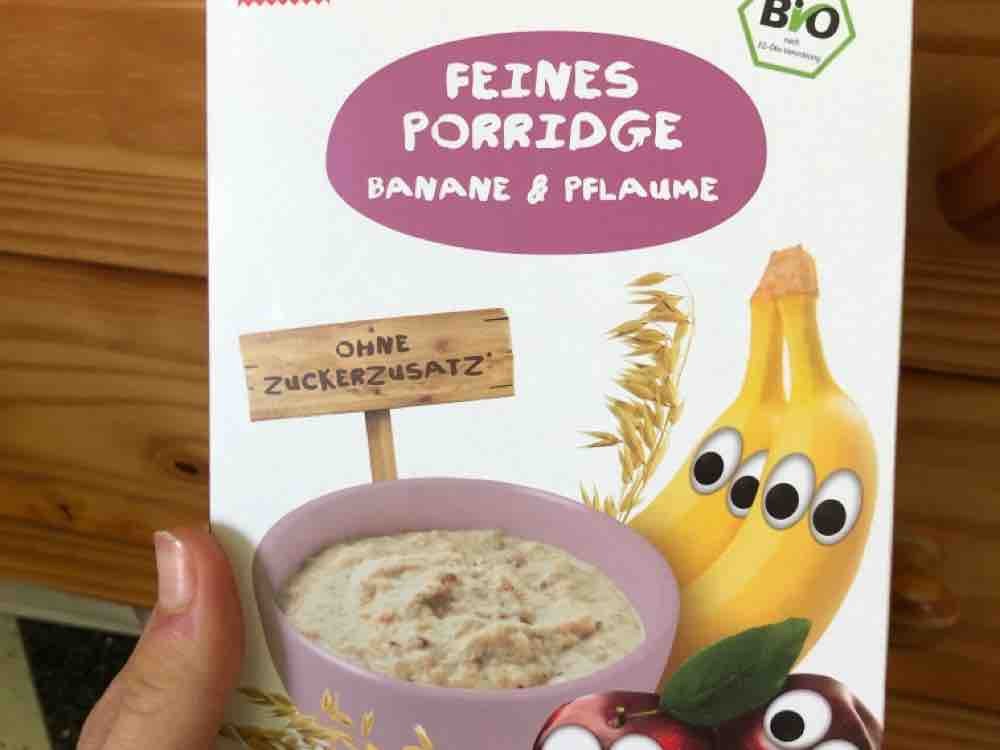 Feines Porridge Banane und Pflaume von RappelZappel | Hochgeladen von: RappelZappel