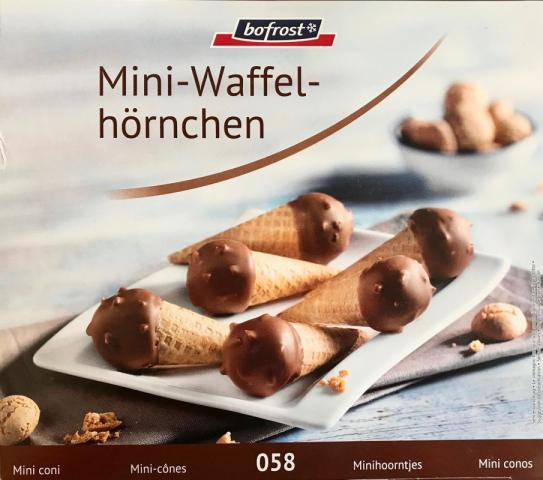 Mini-Waffelhörnchen, Vanille mit Schokoglasur | Hochgeladen von: Gesund2020