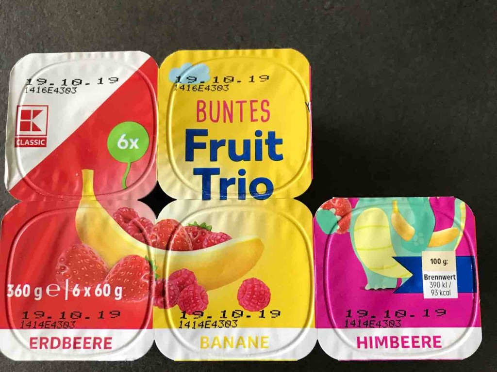 Buntes Fruit Trio, 6 x 60g von Nero21 | Hochgeladen von: Nero21