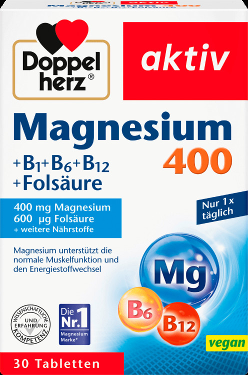 Magnesium 400 +B1 + B6 + B12 + Folsäure von Specko28 | Hochgeladen von: Specko28