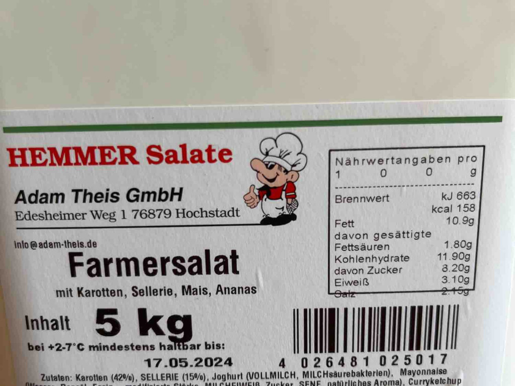 Farmersalat (Hemmer Salate) von CHARB | Hochgeladen von: CHARB