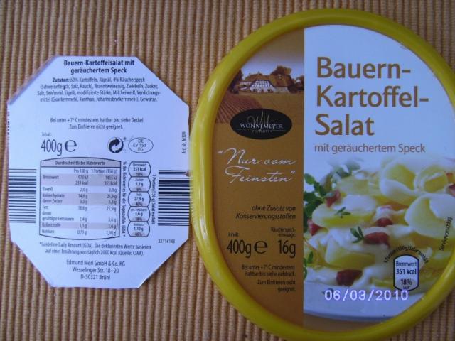 Bauern Kartoffelsalat | Hochgeladen von: E. Bartens