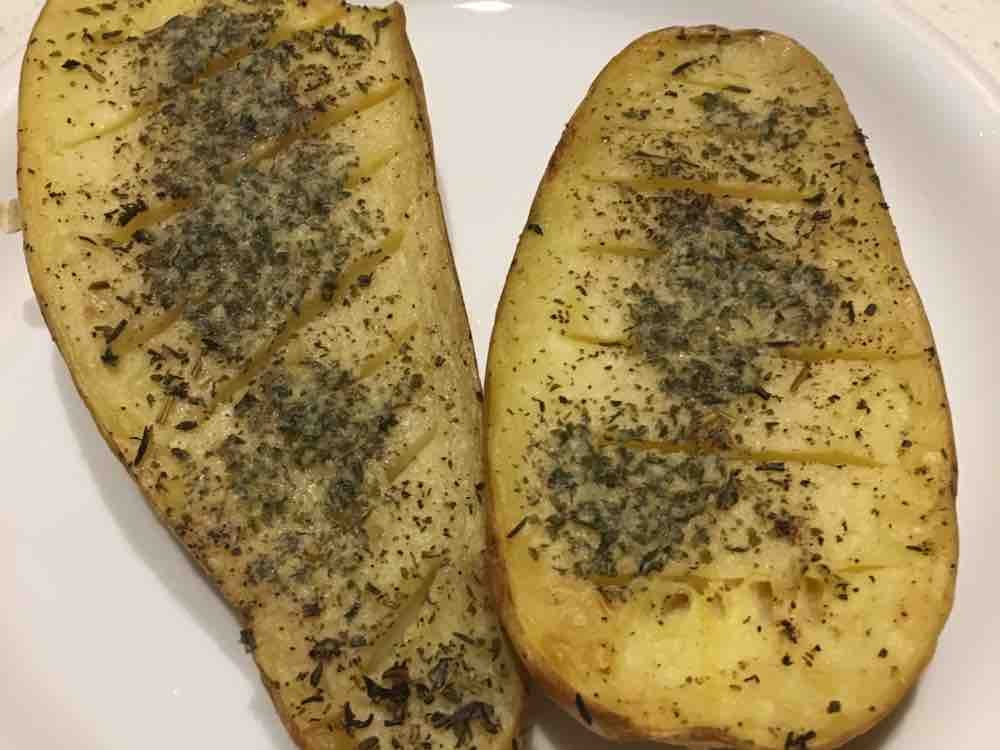 Kartoffeln, mit Schale gebacken von Frank Heimes | Hochgeladen von: Frank Heimes