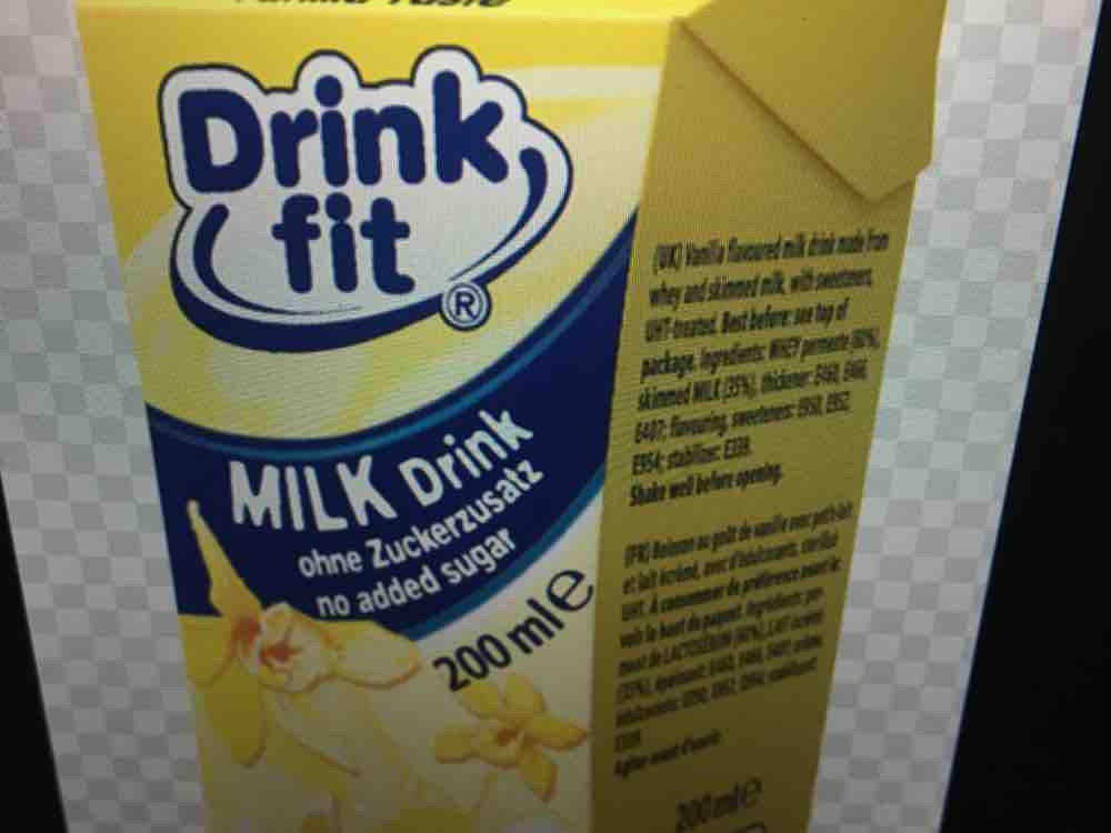 Drink fit Milk Drink, Vanilla von carlottasimon286 | Hochgeladen von: carlottasimon286
