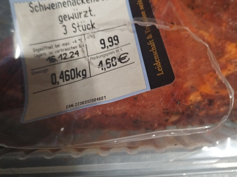 Schweinenackensteak gewürzt von jayjoe911 | Hochgeladen von: jayjoe911