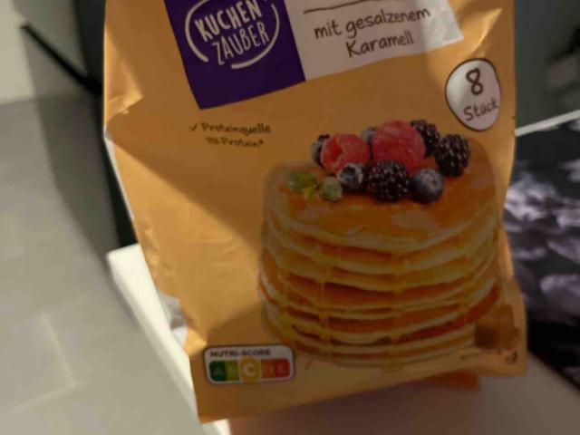 Protein Pancake, mit gesalzenem Karamell by laradamla | Uploaded by: laradamla