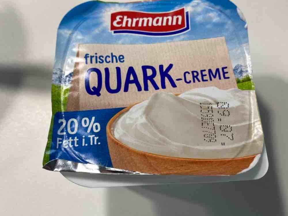 Ehrmann, Frische Quark-Creme, 20% Fett Kalorien - Quark - Fddb
