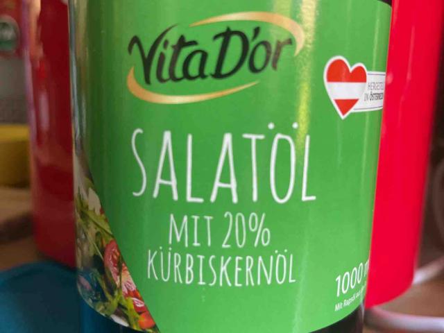 Salatöl, mit 20% Kürbiskernöl von francoarendholz | Hochgeladen von: francoarendholz