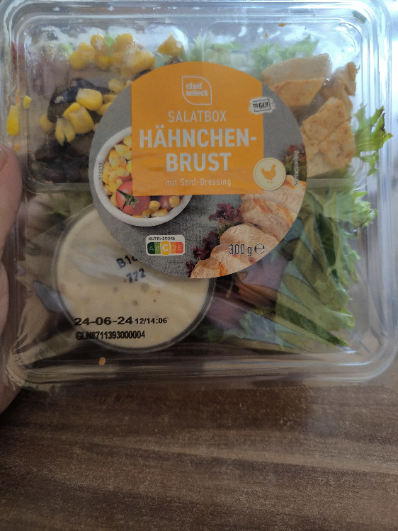 Salatbox Hähnchenbrust, mit  Senf-Dressing von lockenkopp76 | Hochgeladen von: lockenkopp76