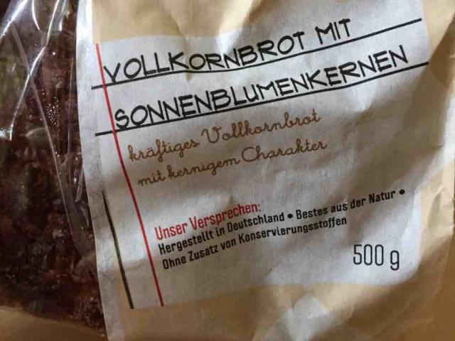 Bäckerkrönung Vollkornbrot, mit 10% Sonnenblumenkernen von Lucia | Hochgeladen von: Lucia6676