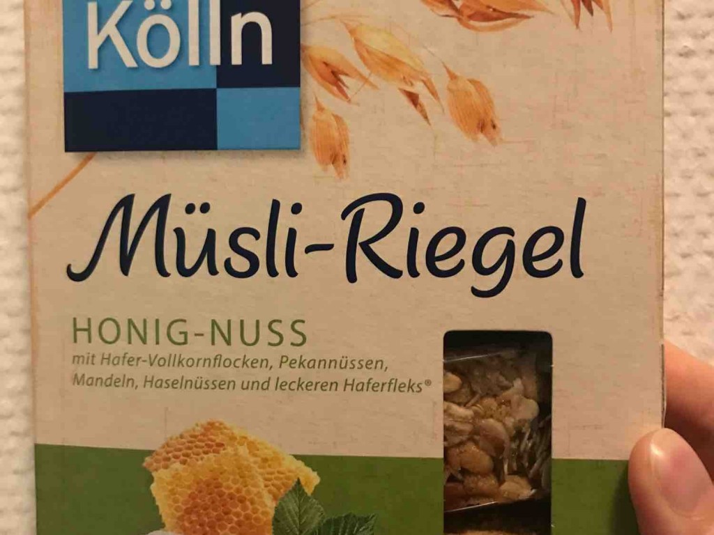 Kölln Müsli-Riegel, Honig- Nuss von FitnessSwanni | Hochgeladen von: FitnessSwanni