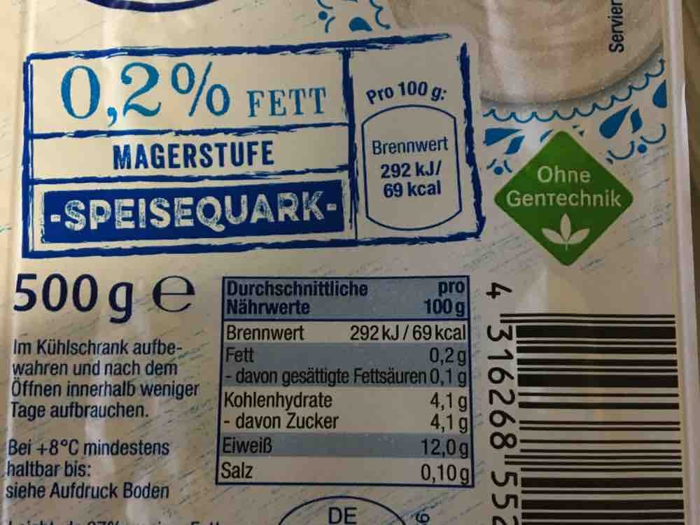 Speisequark Magerstufe 0,2% Fett von freebird | Hochgeladen von: freebird