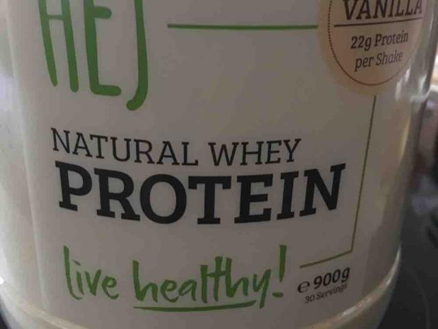 HEJ Nutrition Whey Vanille, Vanile von Anq | Hochgeladen von: Anq