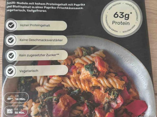 prepmymeal Protein-Pasta mit Paprika-Frischkäsesauce von Nayto | Hochgeladen von: Nayto