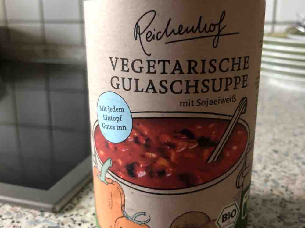 vegane Gulaschsuppe, mit Sojaeiweiß von Otefhe | Hochgeladen von: Otefhe
