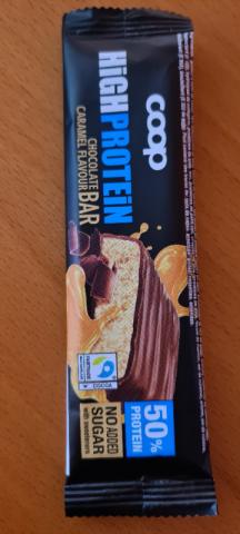 High Protein Chocolate Caramel Flavour Bar, Protein 50% von Habi | Hochgeladen von: Habi