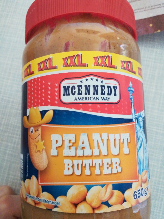 - Fddb XXL Calories peanut - products New butter, McEnnedy,