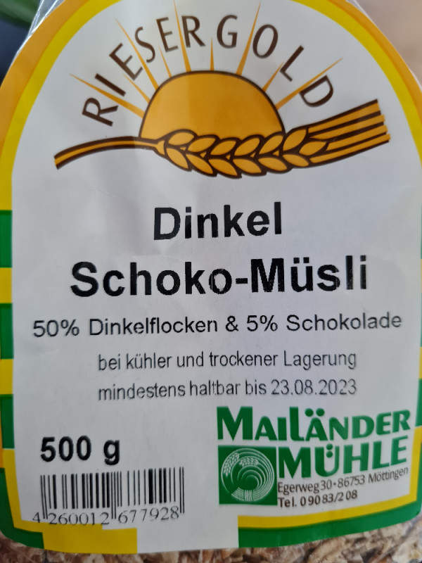 Dinkel Schoko-Müsli von der_manu | Hochgeladen von: der_manu