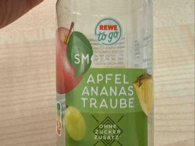 Rewe to to Smoothie Apfel Ananas Traube von thaschke | Hochgeladen von: thaschke