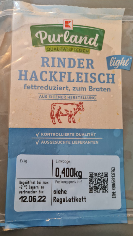 Rinderhackfleisch light Kaufland, fettarm von Ratze | Hochgeladen von: Ratze