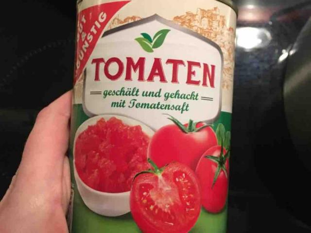 Tomaten geschält und gehackt in Tomatensaft von almaschaffts | Hochgeladen von: almaschaffts