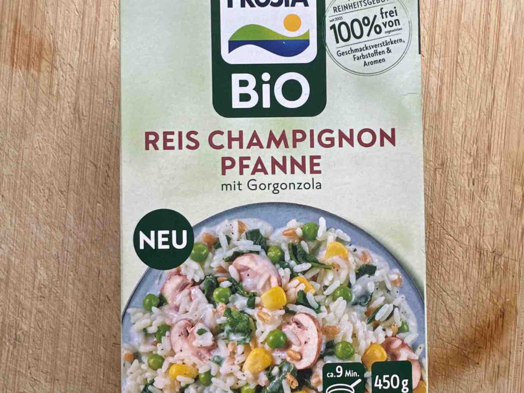 Reis Champignon Pfanne, mit Gorgonzola von alessia1110r | Hochgeladen von: alessia1110r