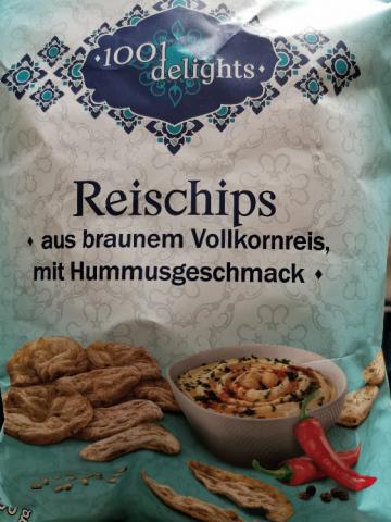 Reischips, Aus braunem Vollkornreis, mit Hummusgeschmack von han | Hochgeladen von: haney