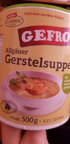 Allgäuer Gerstelsuppe von kadda | Hochgeladen von: kadda