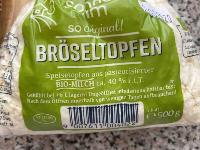 Bröseltopfen 40% von mybaerli | Hochgeladen von: mybaerli