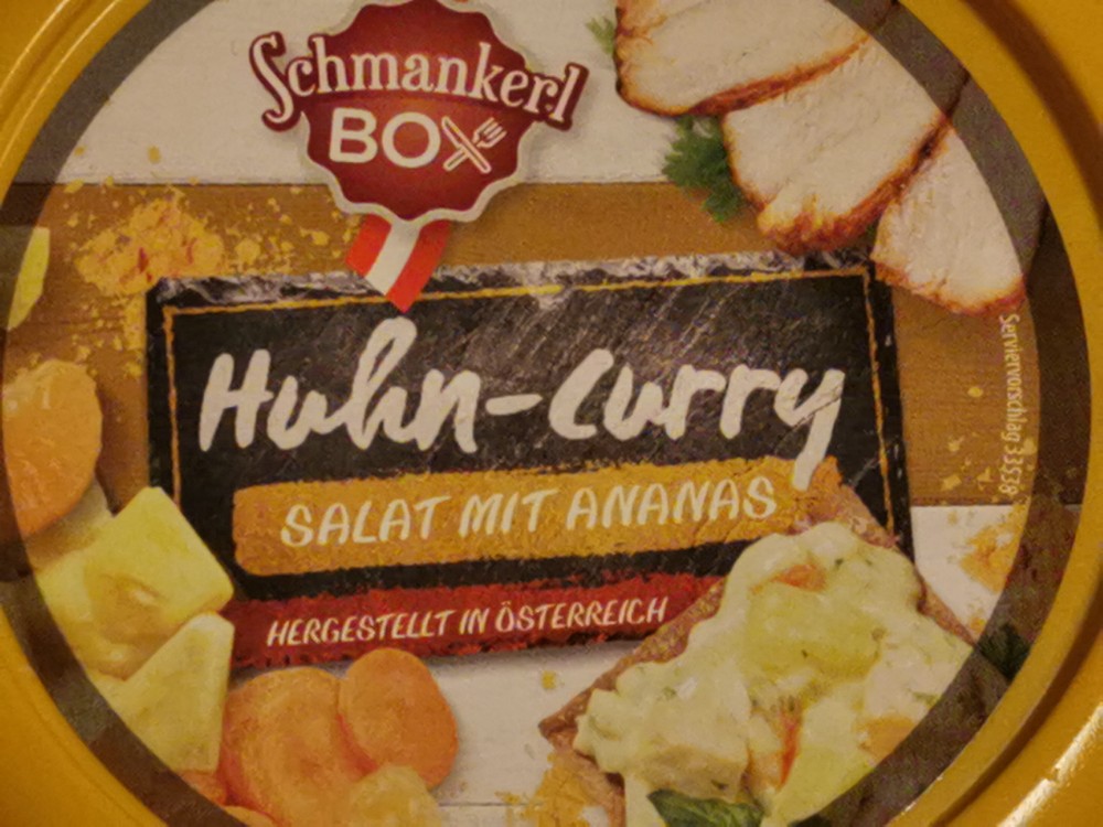 Huhn-Curry, Salat mit Ananas von BernhardB7691 | Hochgeladen von: BernhardB7691