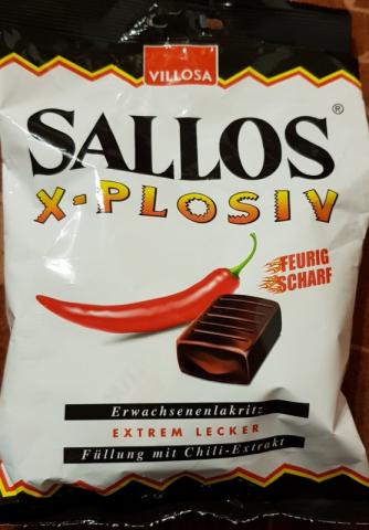 Sallos X-Plosiv Erwachsenenlakritz, mit Chili - Extrakt | Hochgeladen von: Phoenix121078