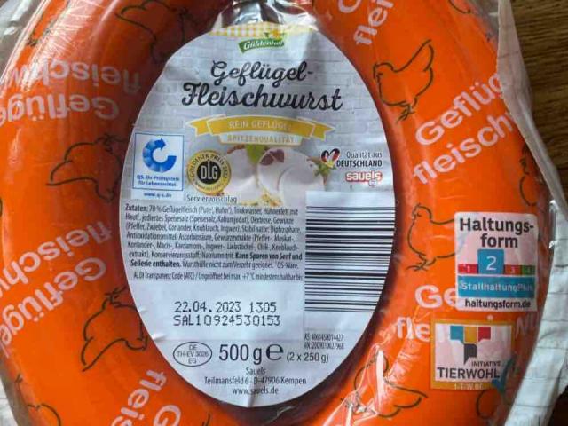 Geflügel-Fleischwurst, rein Geflügel von Punki | Hochgeladen von: Punki