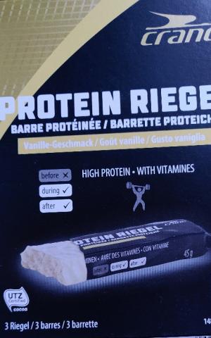 Crane Protein Riegel, Vanille by Reinvigorate | Uploaded by: Reinvigorate