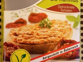 Veganer Bio Hummus, getrocknete Tomaten | Hochgeladen von: wicca
