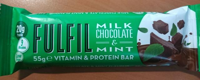 Fulfil Proteinbar, Milk Chocolate & Mint | Hochgeladen von: derabbel